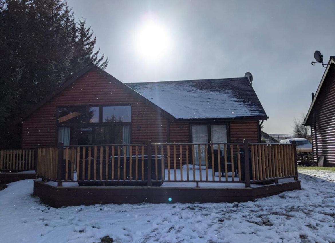 Na Craigean Lodge Glengoulandie Kültér fotó
